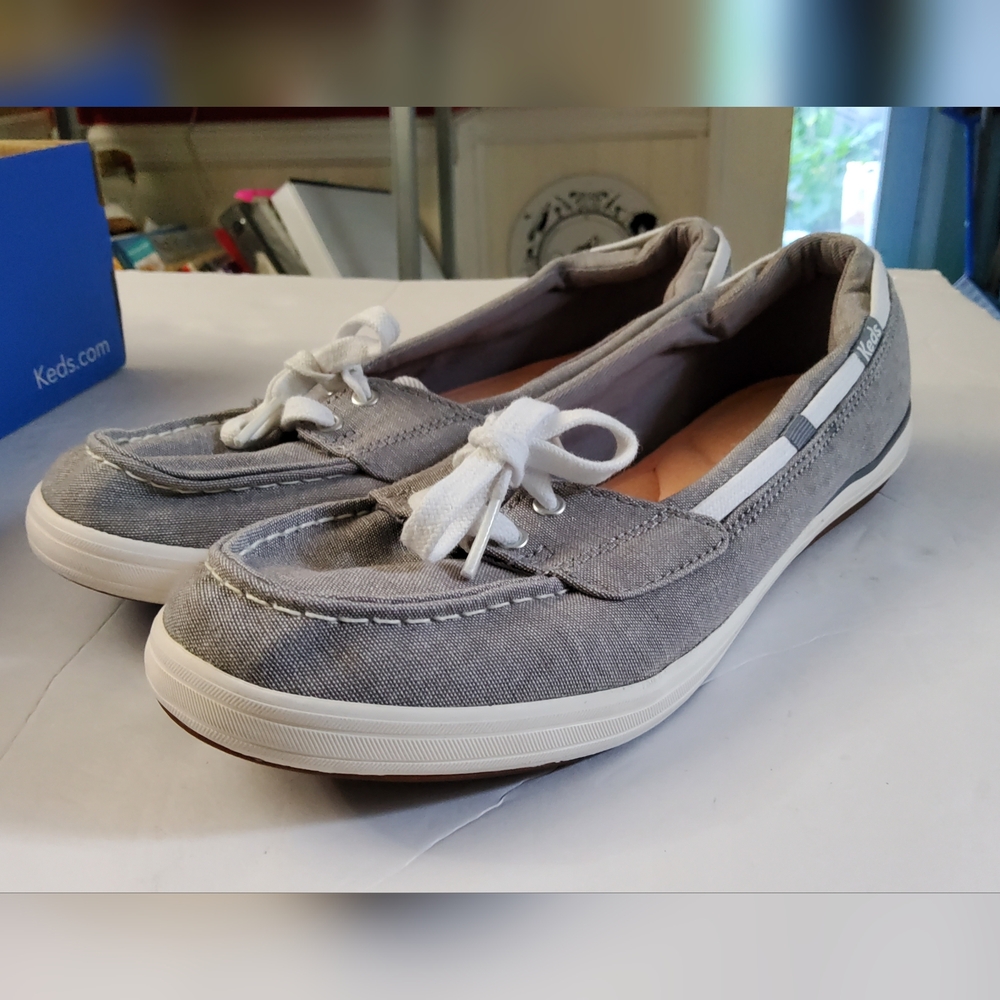 Keds Boater Flats With Ortholite Memory Foam Insoles